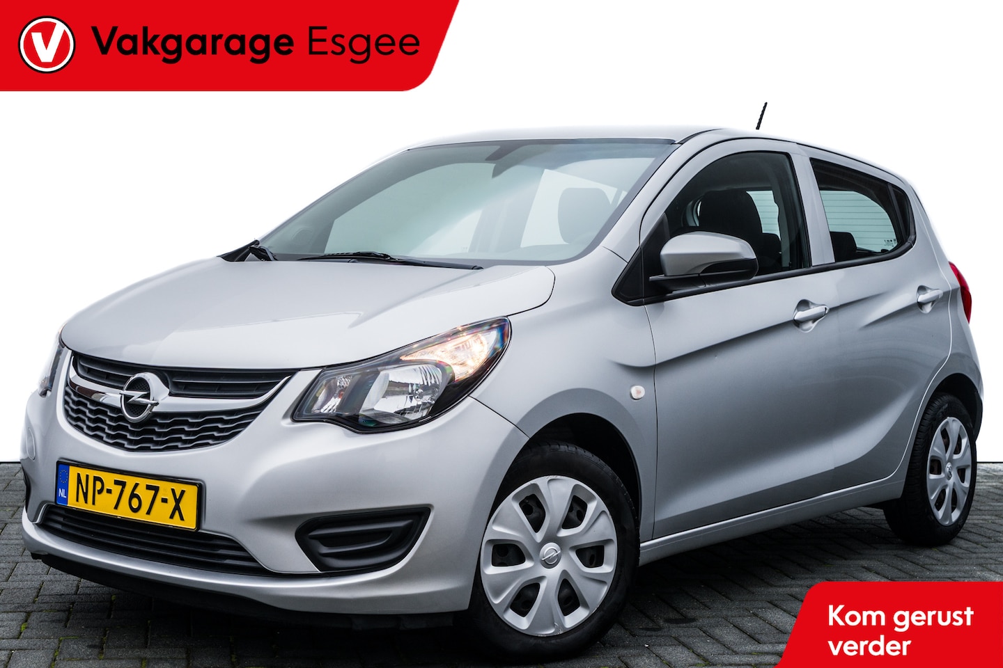 Opel Karl - 1.0 75 PK ecoFLEX Edition | 37.700 KM | Trekhaak | Cruise | | Hoge instap en zit | Airco | - AutoWereld.nl