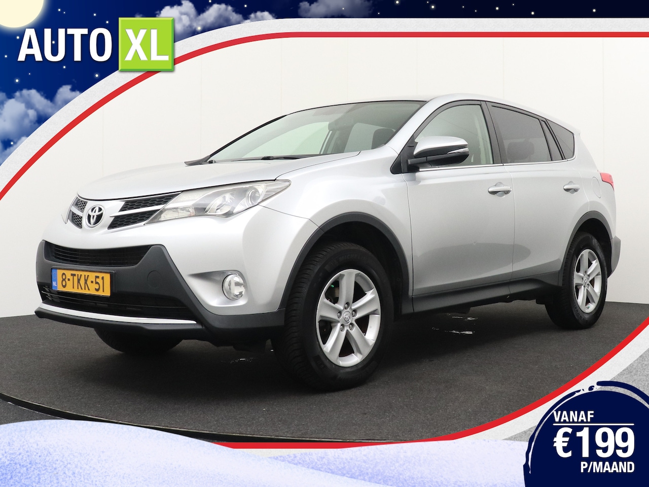Toyota RAV4 - 2.0 Dynamic 4WD Carplay Trekhaak Cruise - AutoWereld.nl