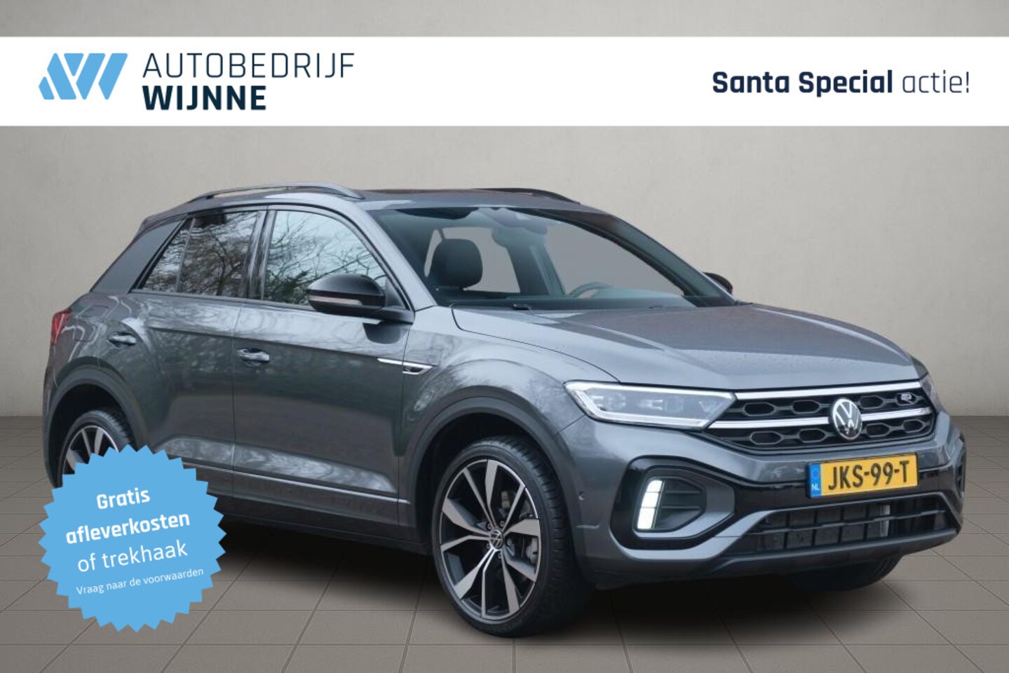 Volkswagen T-Roc - 1.5 TSI 150pk DSG R-Line Edition Black Edition | Black Style | App Connect | Panoramadak | - AutoWereld.nl