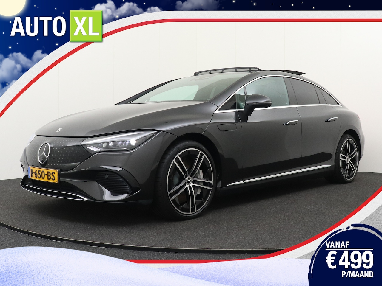 Mercedes-Benz EQE - 350+ Launch Edition 91 kWh Pano Burmester Memory - AutoWereld.nl