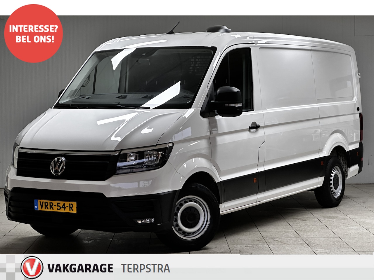 Volkswagen Crafter - 35 2.0 TDI L3H3 EL/ Zij-Schuifdeur Rechts/ Trekhaak/ 3-Pers/ Standkachel/ Camera/ Airco/ B - AutoWereld.nl