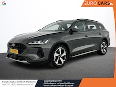 Ford Focus Wagon - 1.0 EcoBoost Hybrid Active Airco ECC Navi Carplay PDC Voor en achter Full LED 17"LM Velgen