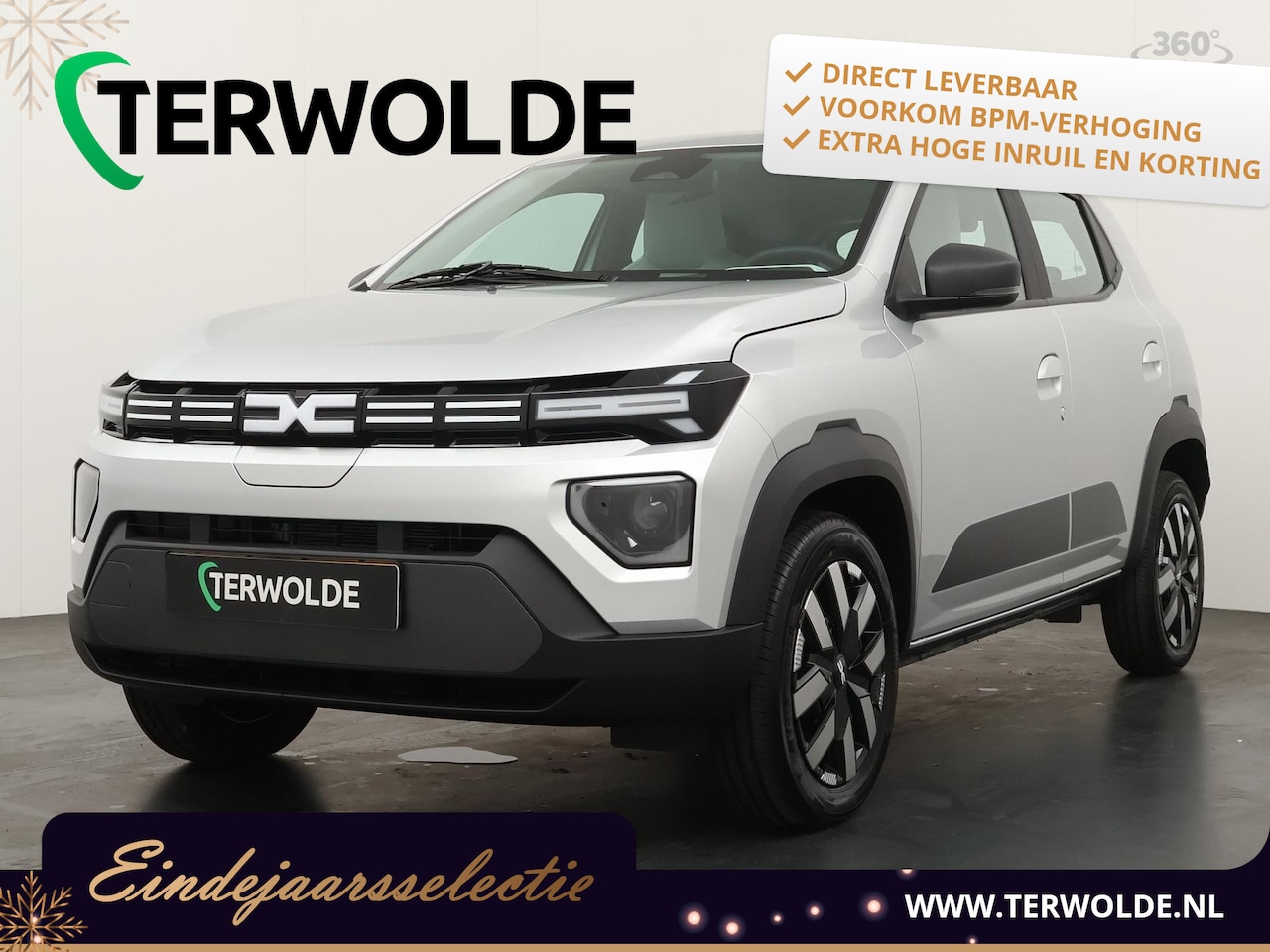 Dacia Spring - Expression | Cruise Control met snelheidsbegrenzer | ISOFIX-bevestigingssysteem voor kinde - AutoWereld.nl