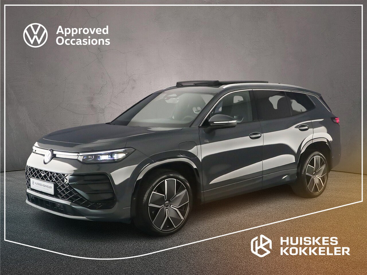 Volkswagen Tayron - R-Line Edition 1.5 TSI eHybrid 272pk DSG Automaat Trekhaak, Panoramadak, Adaptive cruise c - AutoWereld.nl