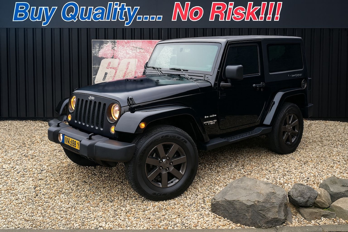 Jeep Wrangler - 3.8 Sahara -BLACK URBAN- - AutoWereld.nl