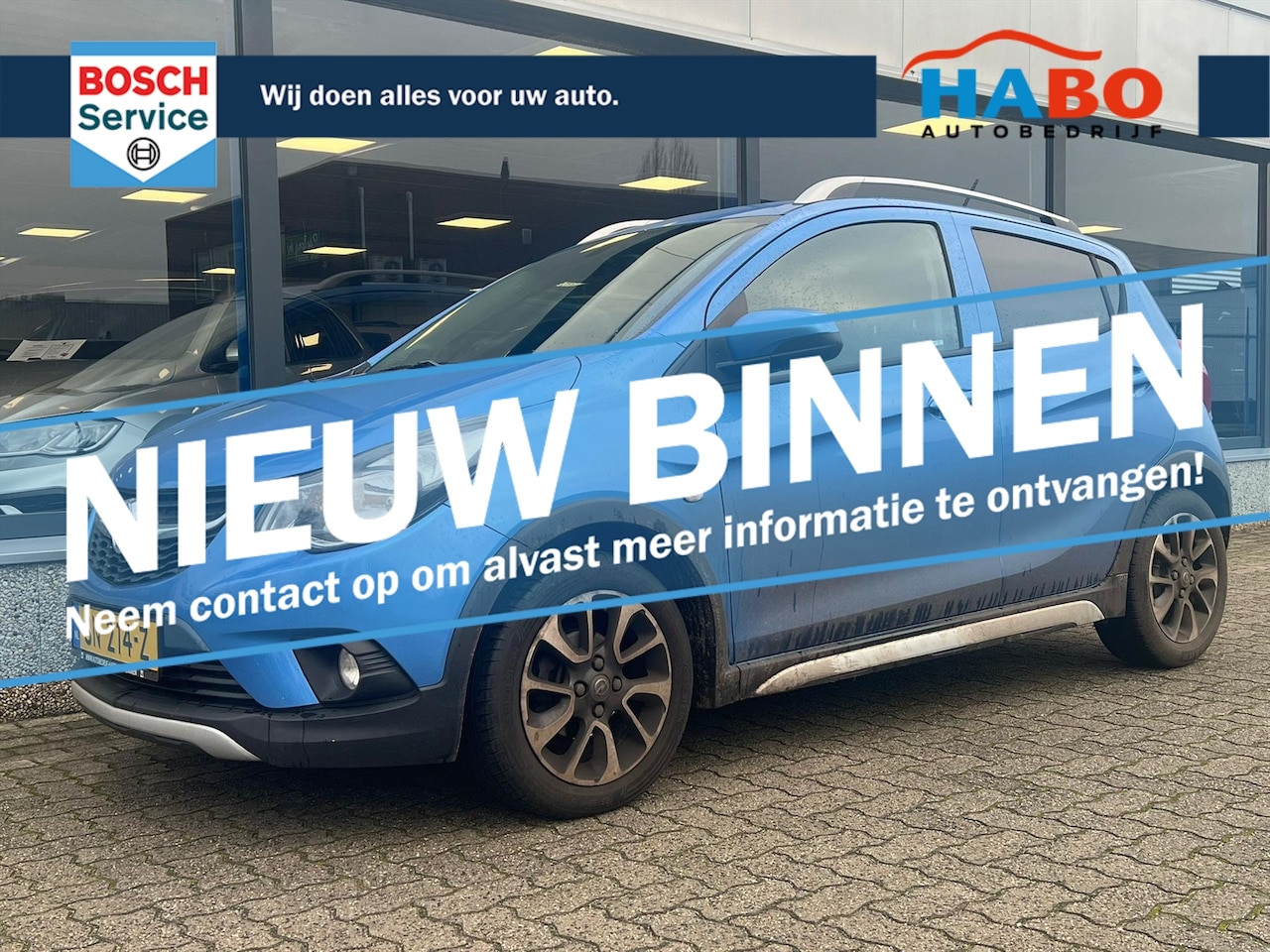 Opel Karl - 1.0 ROCKS ONLINE EDITION AC/CRUISE/APPLE.CARPLAY/PARK.SENS/DAKRAIL/LMV - AutoWereld.nl