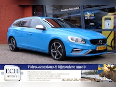 Volvo V60 Cross Country - 2.4 D4 AWD Aut. R-Design, 5-cilinder, Rebel Blue, Adaptieve CC