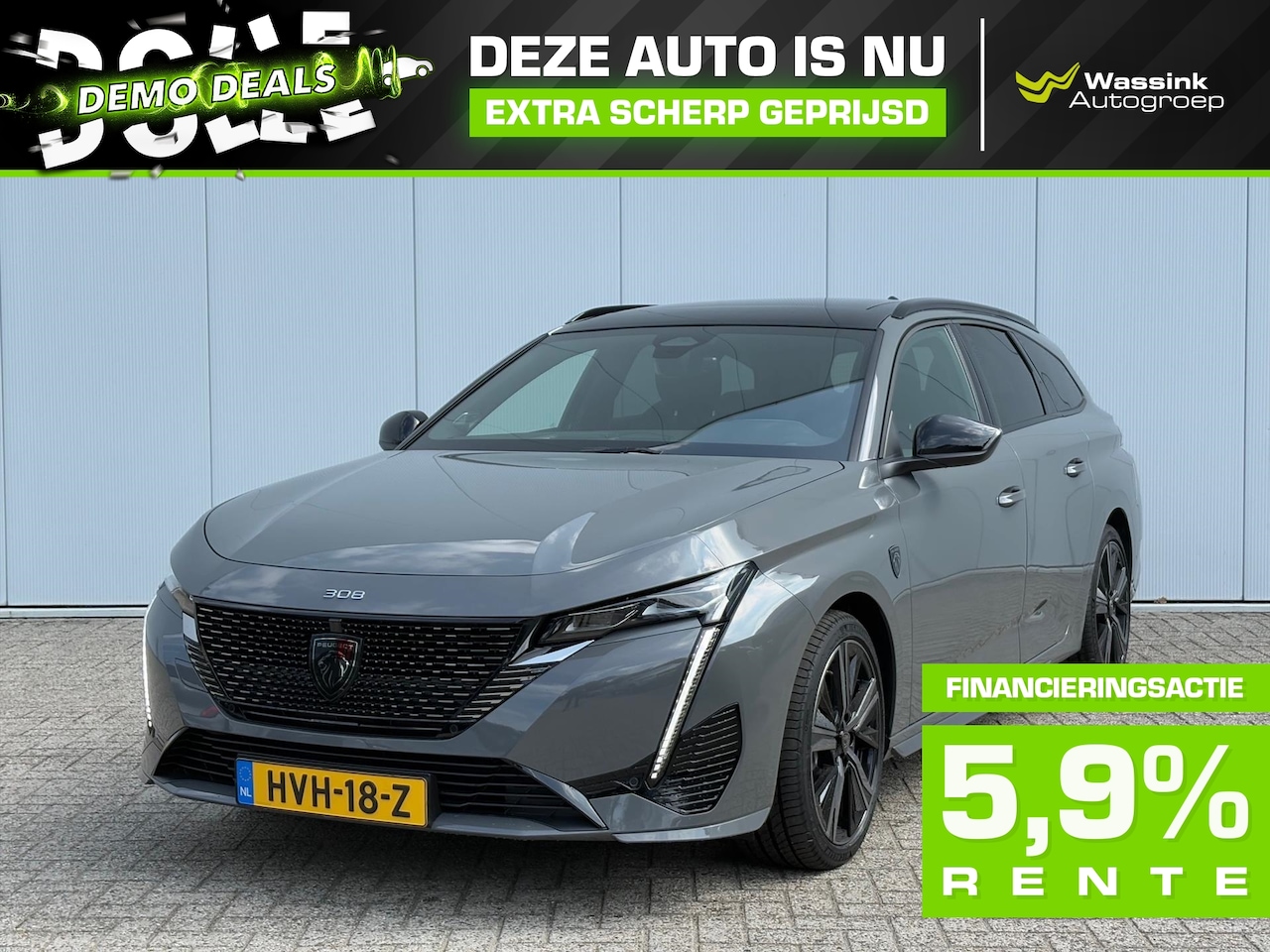 Peugeot 308 SW - DEMO DEAL I 130pk GT | 8-Traps Automaat | Schuif- en Kanteldak | Focal Sound | Alcantara I - AutoWereld.nl