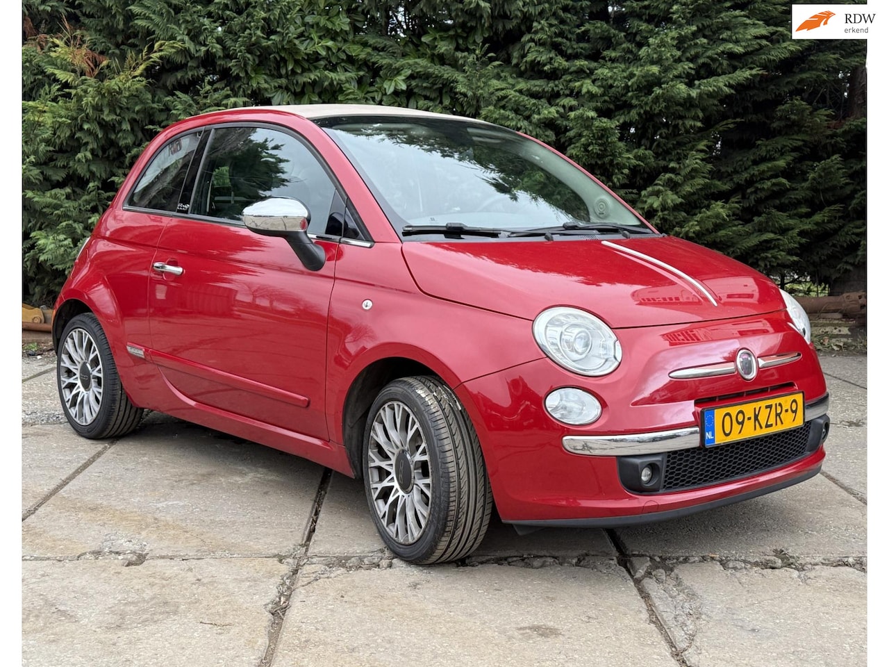 Fiat 500 C - 1.2 Lounge AUT I CLIMA I Xenon I PDC I Leer - AutoWereld.nl
