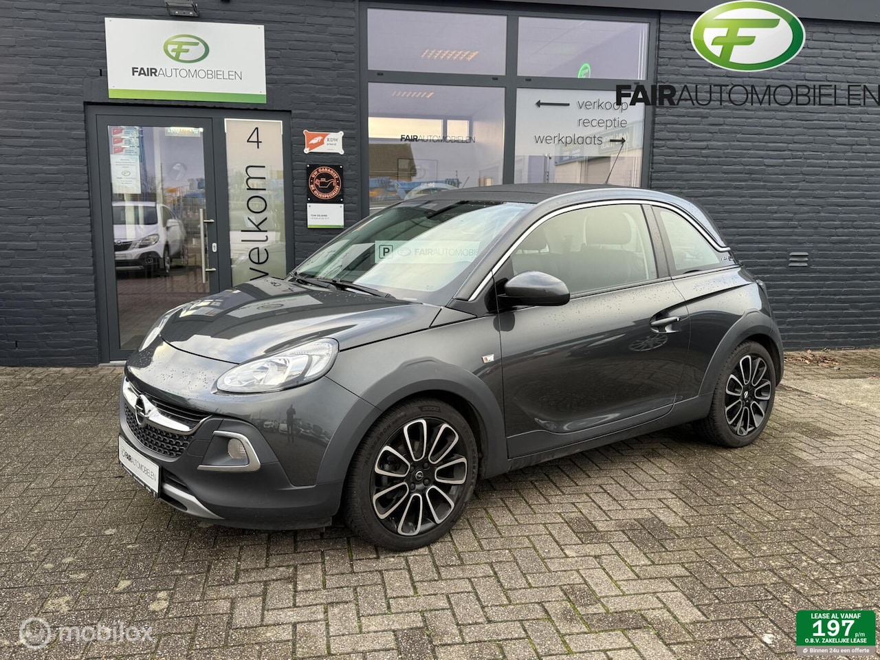 Opel ADAM - 1.0 Turbo Rocks BlitZ 1.0 Turbo Rocks BlitZ - AutoWereld.nl