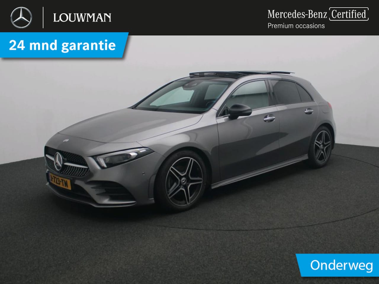 Mercedes-Benz A-klasse - 180 Business Solution AMG AMG Line | Night Pakket | Panorama Schuif-Kanteldak | Sfeerverli - AutoWereld.nl
