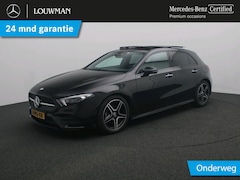 Mercedes-Benz A-klasse - 180 Business Solution AMG AMG Line | Night Pakket | Panorama Schuif-Kanteldak |Memory Voor