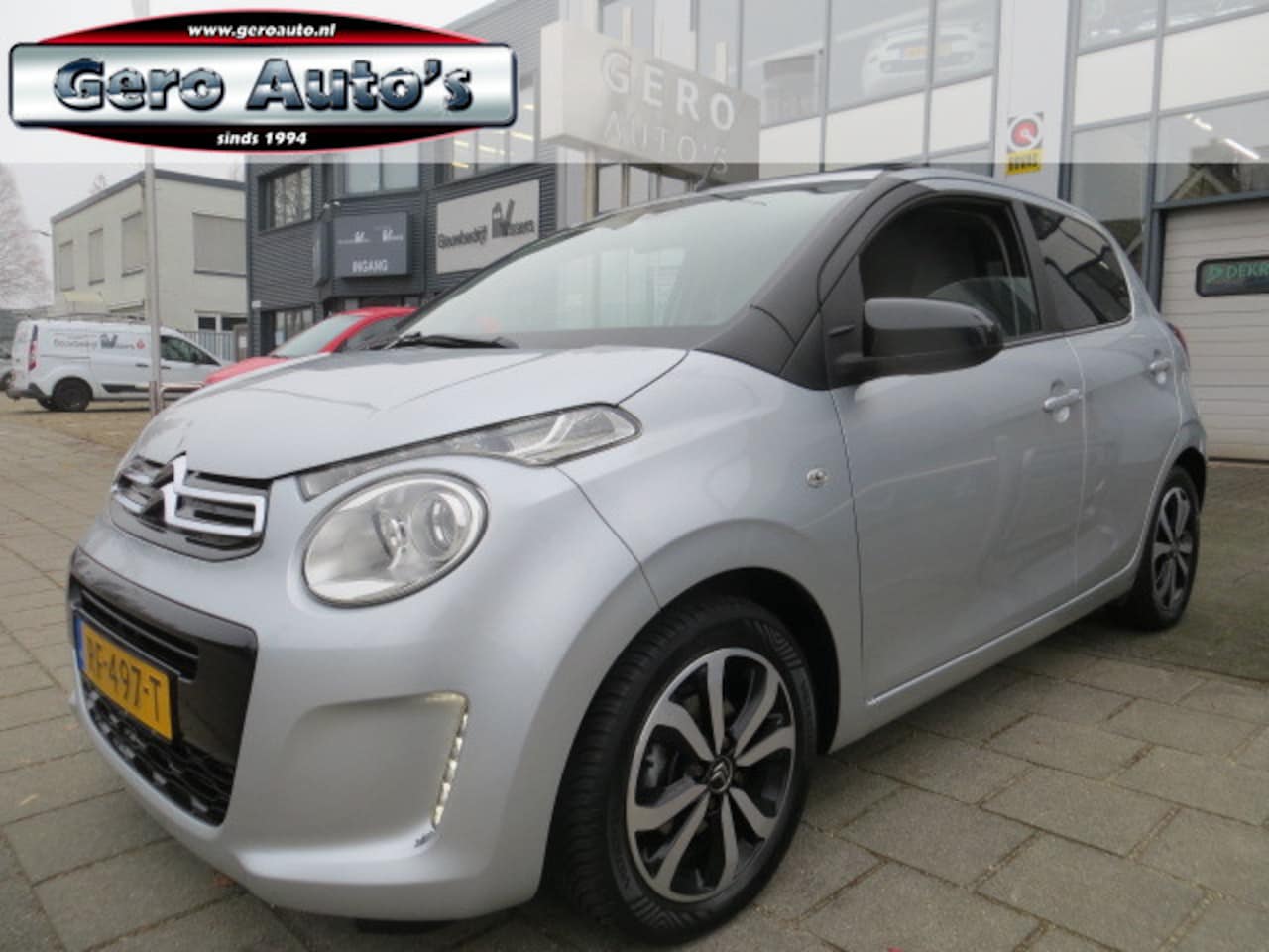 Citroën C1 - 1.0 VTi Airscape Shine 4 deurs open cabrio dak ,airco ecc ,flippers - AutoWereld.nl