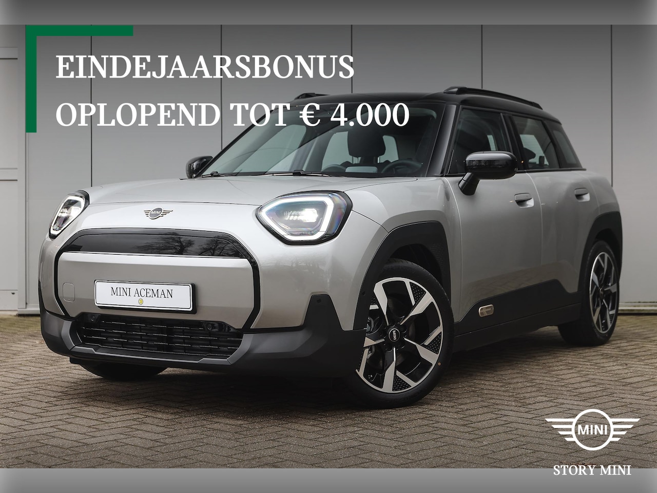 MINI Aceman - E / Classic / Pakket S / 18 inch Slide Spoke 2-tone - AutoWereld.nl