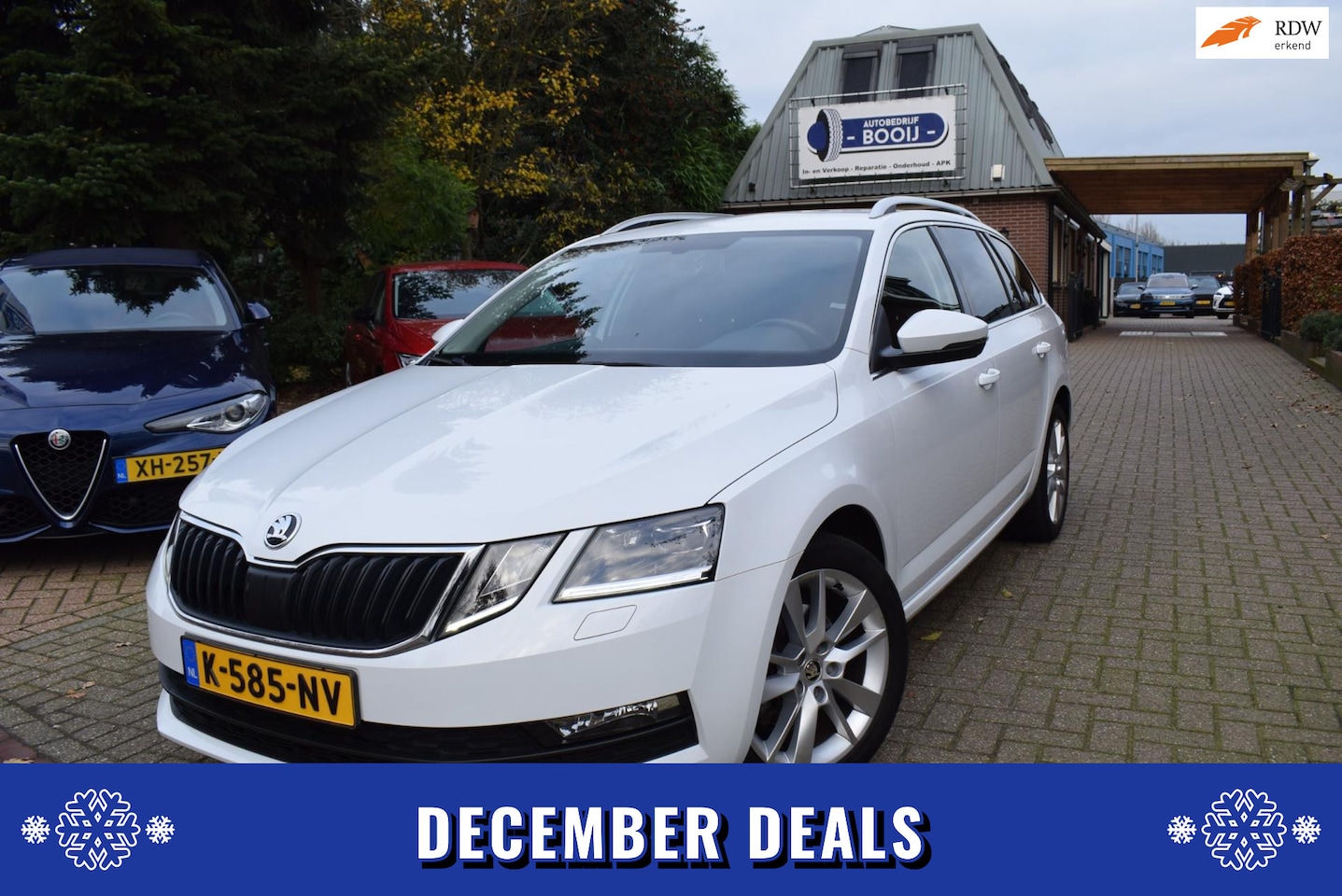 Skoda Octavia Combi - TSI 116 PK Greentech Business Edition Plus/CARPLAY/CRUISE/CAMERA/TREKHAAK/XENON/STOELVERWA - AutoWereld.nl