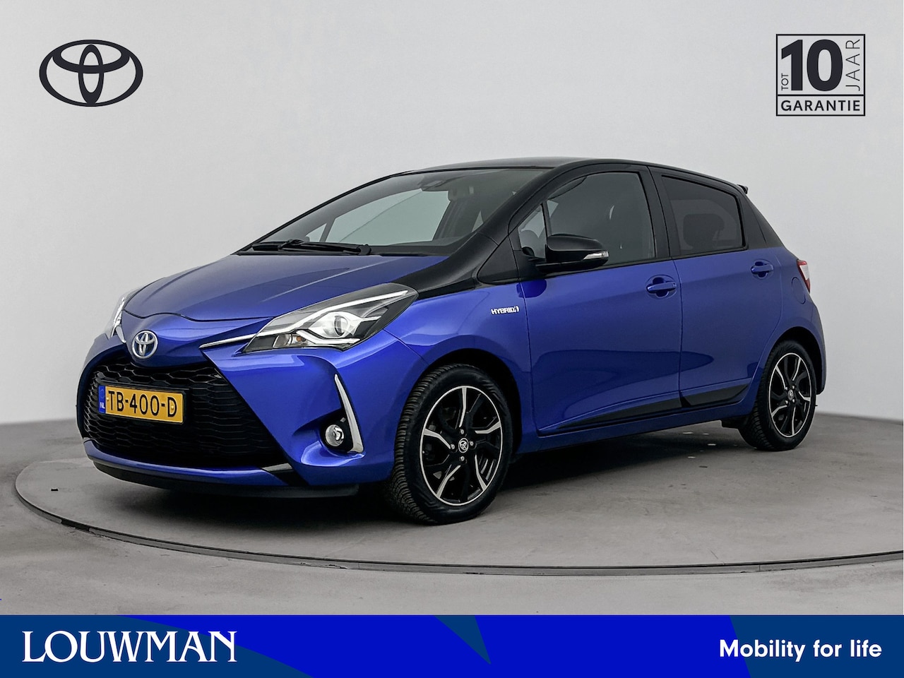 Toyota Yaris - 1.5 Hybrid Bi-Tone Plus | Panoramadak | NL-Auto | Parkeercamera | Cruise Control | - AutoWereld.nl