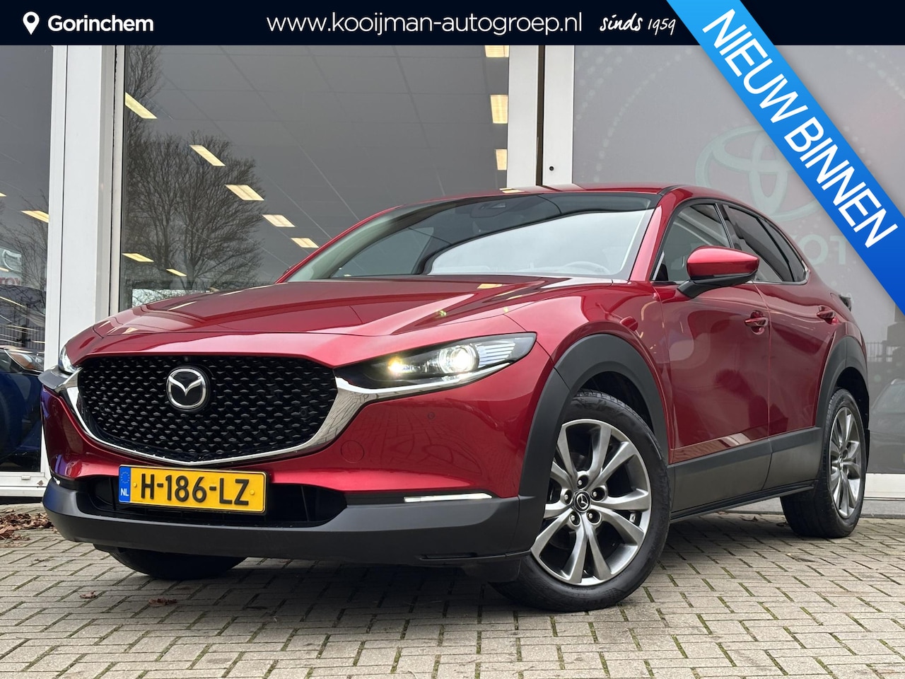 Mazda CX-30 - 2.0 e-SkyActiv-X M Hybrid Luxury | Leder | HUD | Elek. achterklep | Memory | Trekhaak | Ze - AutoWereld.nl