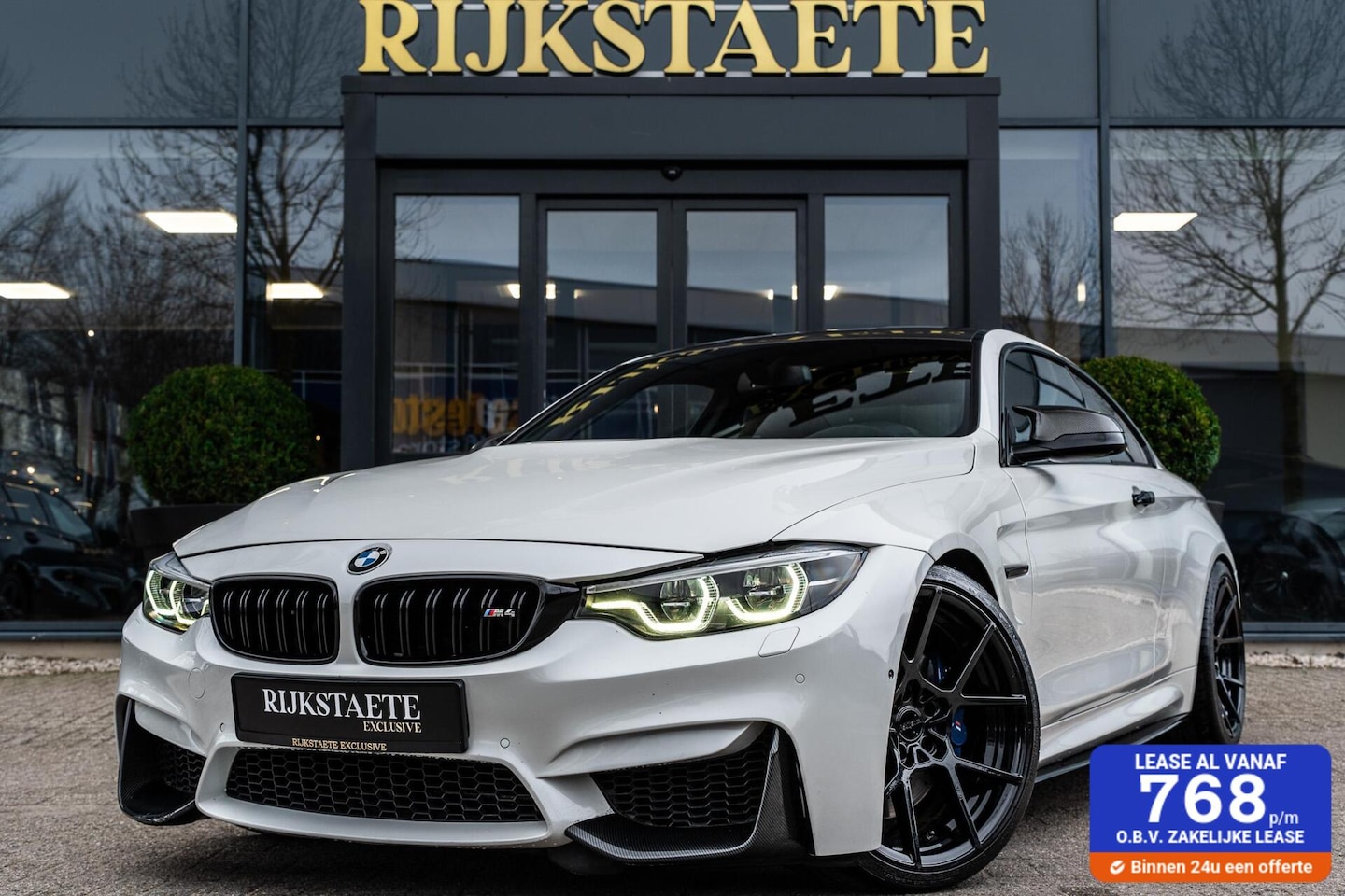 BMW 4-serie Coupé - M4|CARBON DAK|H&K|360° CAMERA|MILLTEK|20'' - AutoWereld.nl