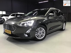 Ford Focus Wagon - 1.0 EcoBoost Titanium X Business I 1e Eigen I Dealer Onderh I D-Dash I Navi I Camera I Cli