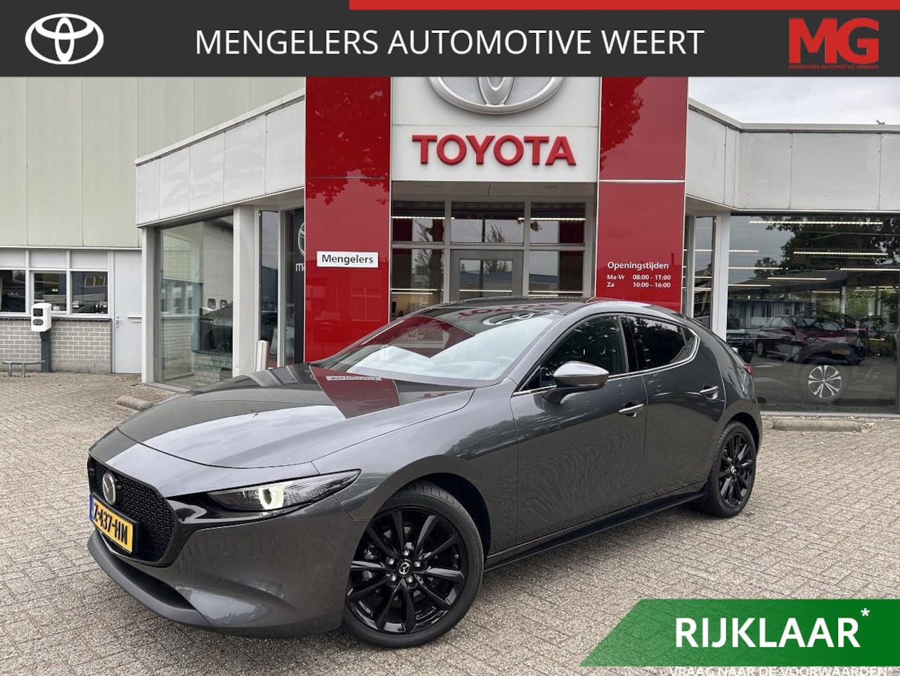 Mazda 3 - 2.0 e-SkyActiv-X M Hybrid 186 Comfort A/T Bose P.| Rijklaar - AutoWereld.nl