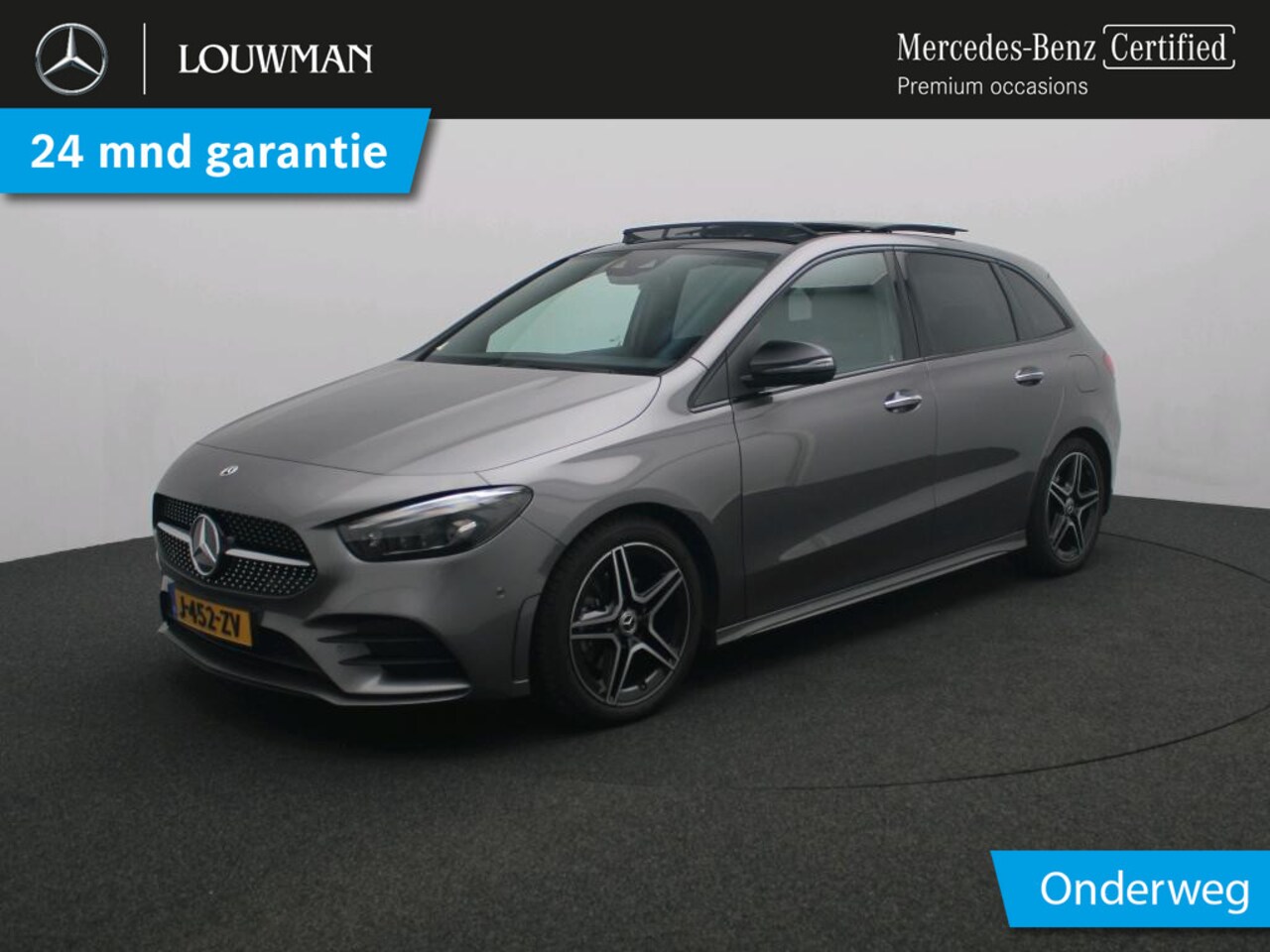Mercedes-Benz B-klasse - 180 Business Solution AMG Trekhaak | AMG | Night Pakket | Panorama Schuif-Kanteldak | Sfee - AutoWereld.nl