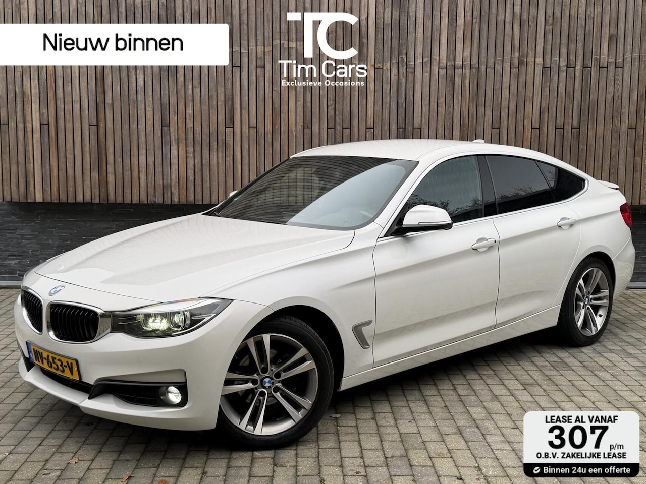 BMW 3-serie Gran Turismo - 320i High Executive Automaat | Leer | Stoelverwarming | Cruise & climate control | Head-up - AutoWereld.nl