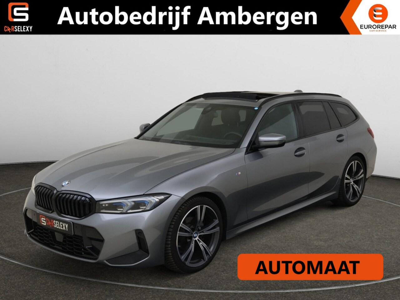 BMW 3-serie Touring - 318i M Sport / Pano / 19 inch / Adap. Cruise / Géén Afleverkost - AutoWereld.nl