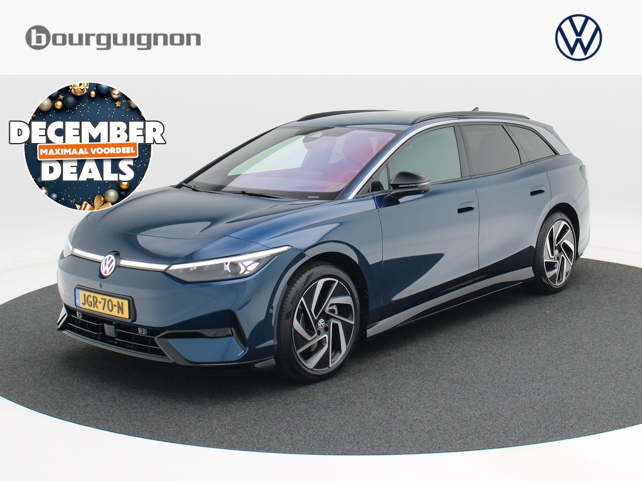 Volkswagen ID.7 Tourer - Pro Business 77 kWh 286 pk | 360 Camera | Ergonomische Voorstoelen | Stoel/Stuur Verwarmin - AutoWereld.nl