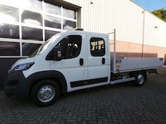 Peugeot Boxer - 2.0 164pk EUR6 3000kg trekken BlueHDI L3 DC Kipper Airco, Cruise, Navi, 7 persoons, Trekha