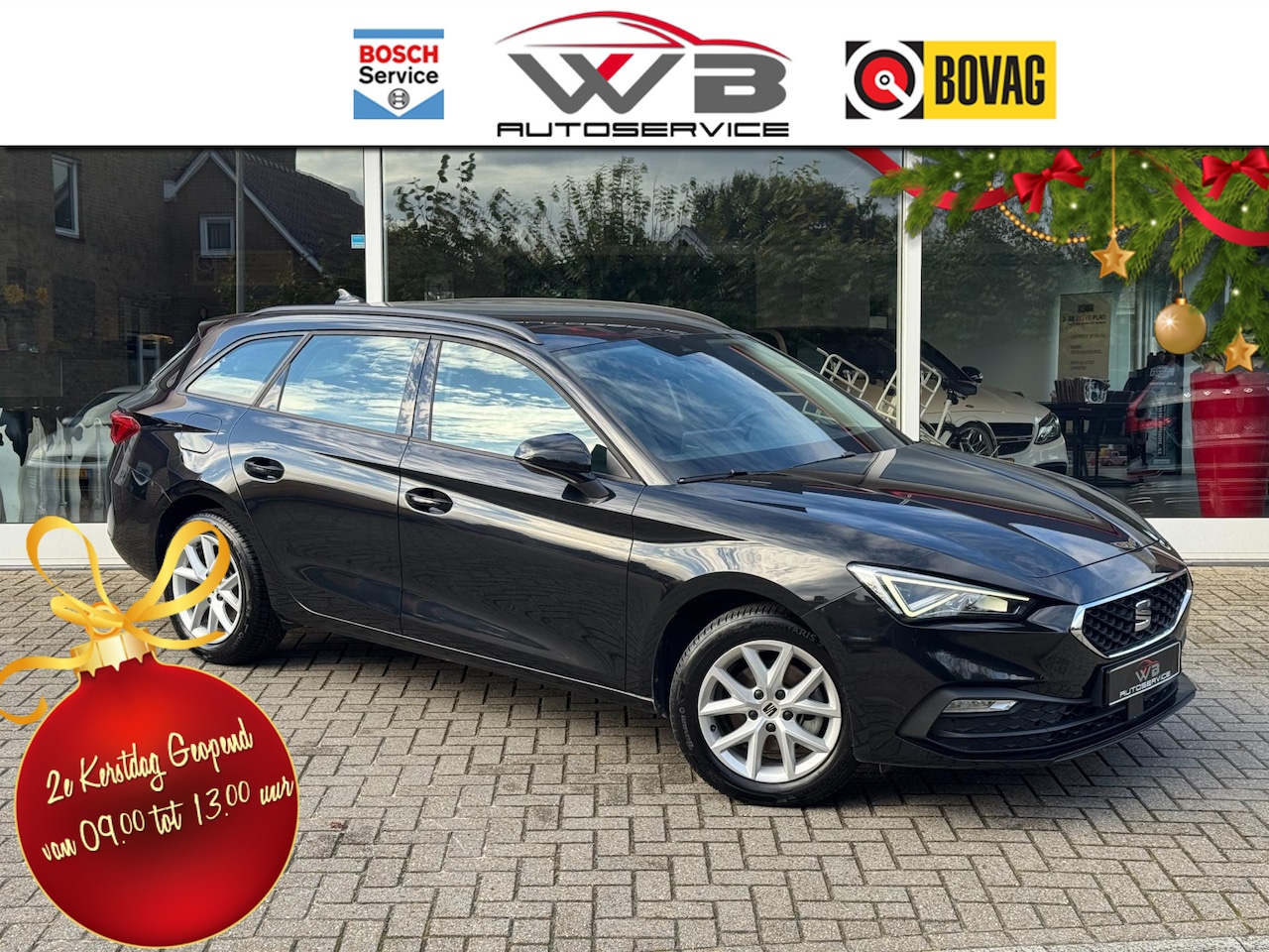 SEAT Leon Sportstourer - 1.0 eTSI Style I Virtual I Carplay I ACC - AutoWereld.nl