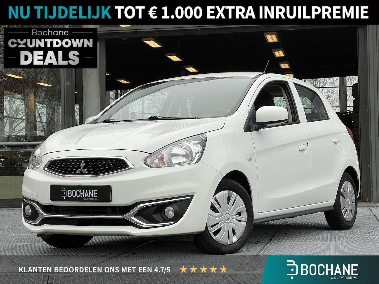 Mitsubishi Space Star - 1.0 Cool+ | Airco | Centrale Vergrendeling | - AutoWereld.nl