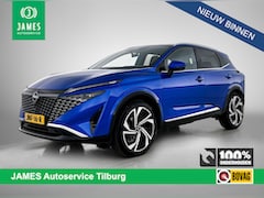 Nissan Qashqai - 1.3 MHEV 158PK Xtronic Tekna Plus PANO | 360-CAMERA | LEER-ALACANTARA | HUD