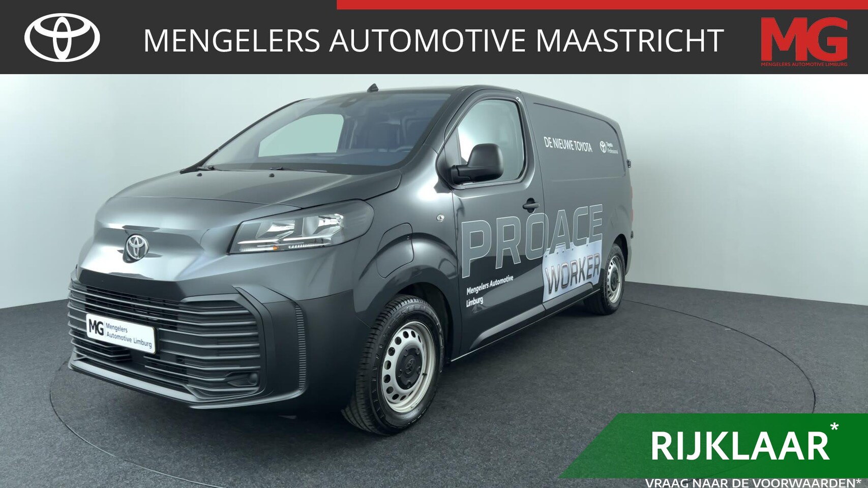 Toyota ProAce Electric Worker - Challenger Extra Range L1 75 kWh | Rijklaar | Parkeersensoren | Cruise control - AutoWereld.nl