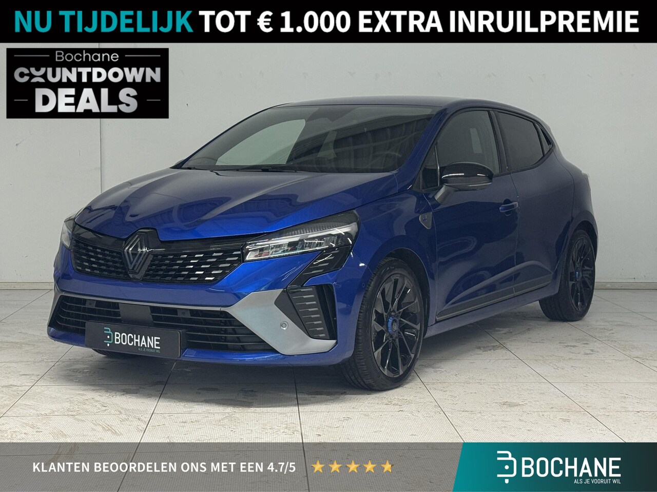 Renault Clio - 1.6 E-Tech Full Hybrid 145 esprit Alpine | BOSE-Audiosysteem | 360° Camera | Adaptive Crui - AutoWereld.nl