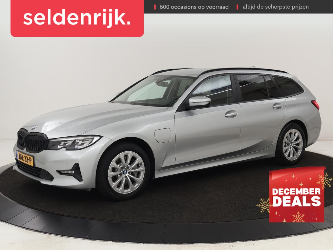 BMW 3-serie Touring - 330e | Keyless | Full LED | Carplay | Navigatie | Leder | Stoelverwarming | Camera | LMV 1 - AutoWereld.nl
