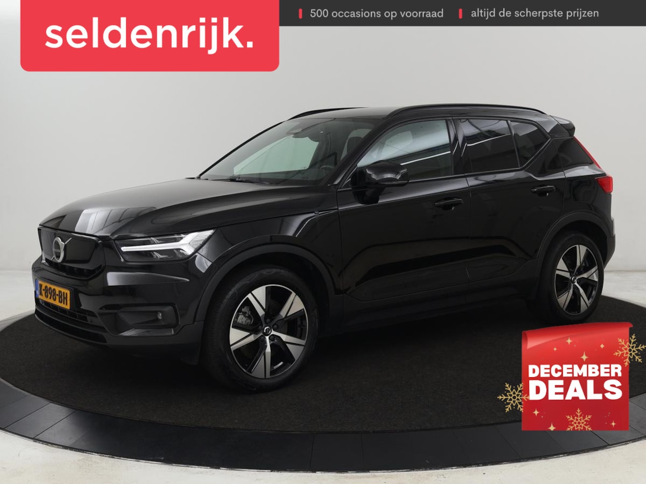 Volvo XC40 - Recharge P8 AWD R Design | Trekhaak | Stoel & stuurverwarming | Camera | Carplay | Leder/A - AutoWereld.nl