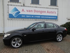 BMW 5-serie - 523I HIGH EXECUTIVE Automaat, Leer, Navi, PDC, Trhaak, Schuifdak