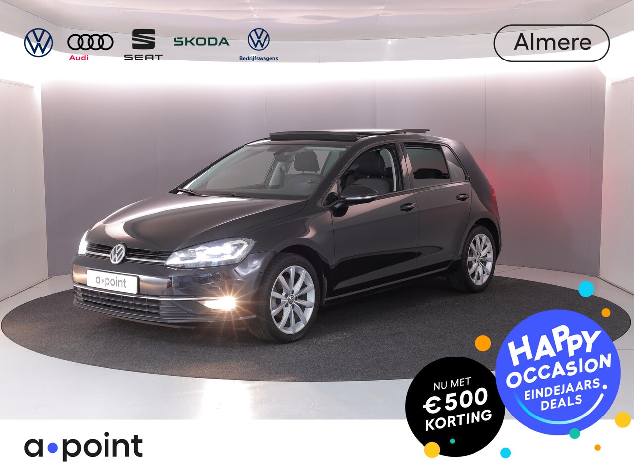 Volkswagen Golf - 1.0 TSI Highline 115 pk | Navigatie | Panoramadak | Parkeersensoren (Park assist) | Achter - AutoWereld.nl