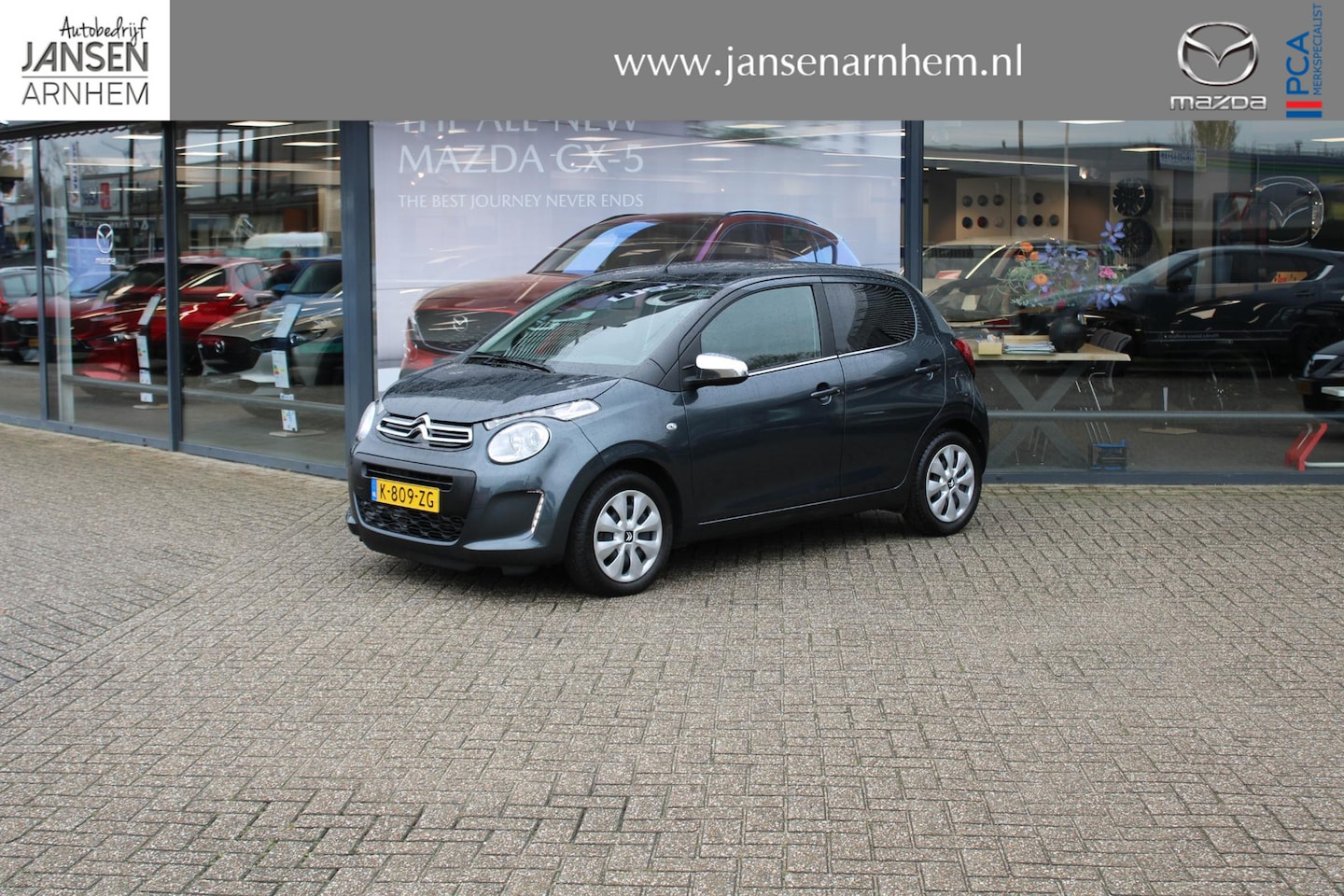 Citroën C1 - 1.0 VTi Feel 1.0 VTi Feel , Airco, Pack Comfort, Elek.Ramen, Bluetooth, 5-Deurs - AutoWereld.nl
