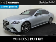 Mercedes-Benz S-klasse - 400d 4MATIC AMG Line Rijassistentiepakket/ memory v+a/ Stoelventilatie v+a/ Warmtecomfotpa