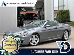 BMW 6-serie Cabrio - 640i High Executive M-Pakket | NL Auto/2e Eign./Voll.Historie/19"/Adapt.Cruise/Leder