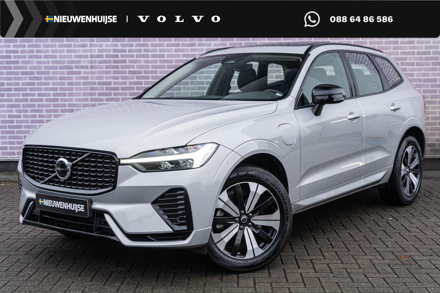Volvo XC60 - 2.0 T6 Plug-in hybrid AWD Plus Dark | Google | Long Range | Schuif-/Kanteldak | Camera | T - AutoWereld.nl