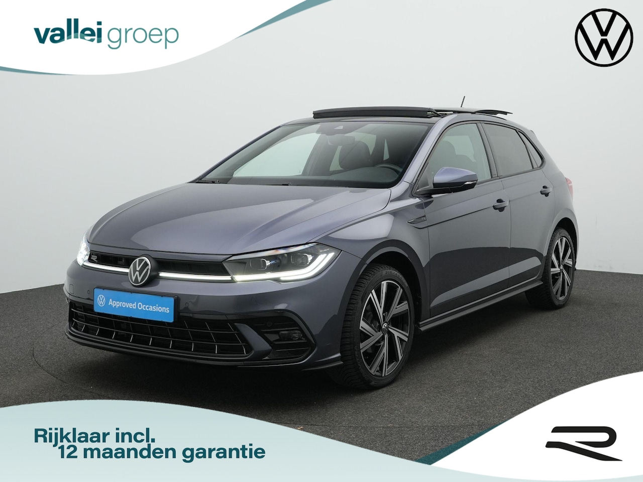Volkswagen Polo - 1.0 TSI 95 pk DSG R-Line | Panoramadak | IQ Light | Achteruitrijcamera | Stoelverwarming | - AutoWereld.nl