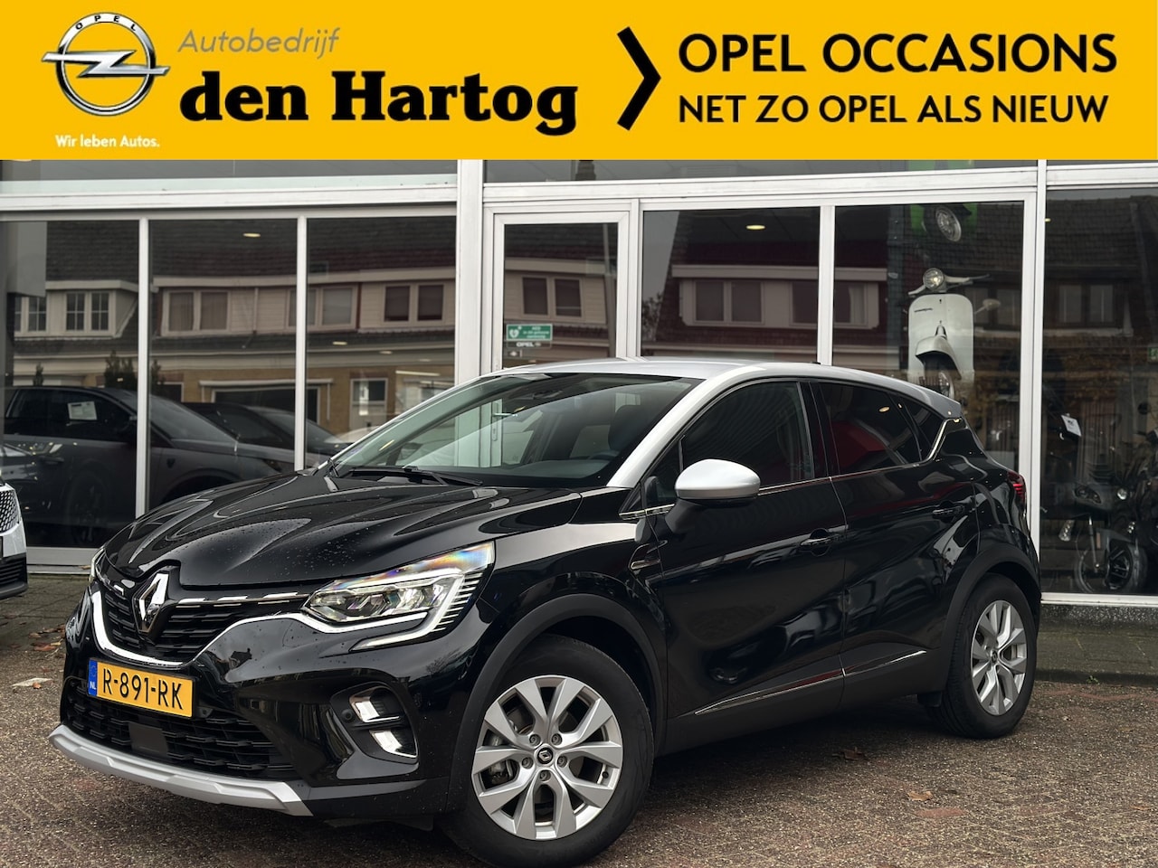 Renault Captur - 1.6 E-Tech Hybrid 145 Intens Automaat Navi/Apple Carplay/Camera/Trekhaak - AutoWereld.nl