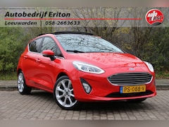 Ford Fiesta - 1.0 EcoBoost 101pk Titanium | NL-auto | 5 deuren | Bomvol opties | Panorama dak | Climate