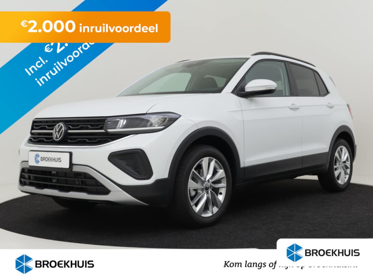 Volkswagen T-Cross - Life Edition Inclusief €2000,- inruilvoordeel | 'App-Connect' draadloze smartphone integra - AutoWereld.nl