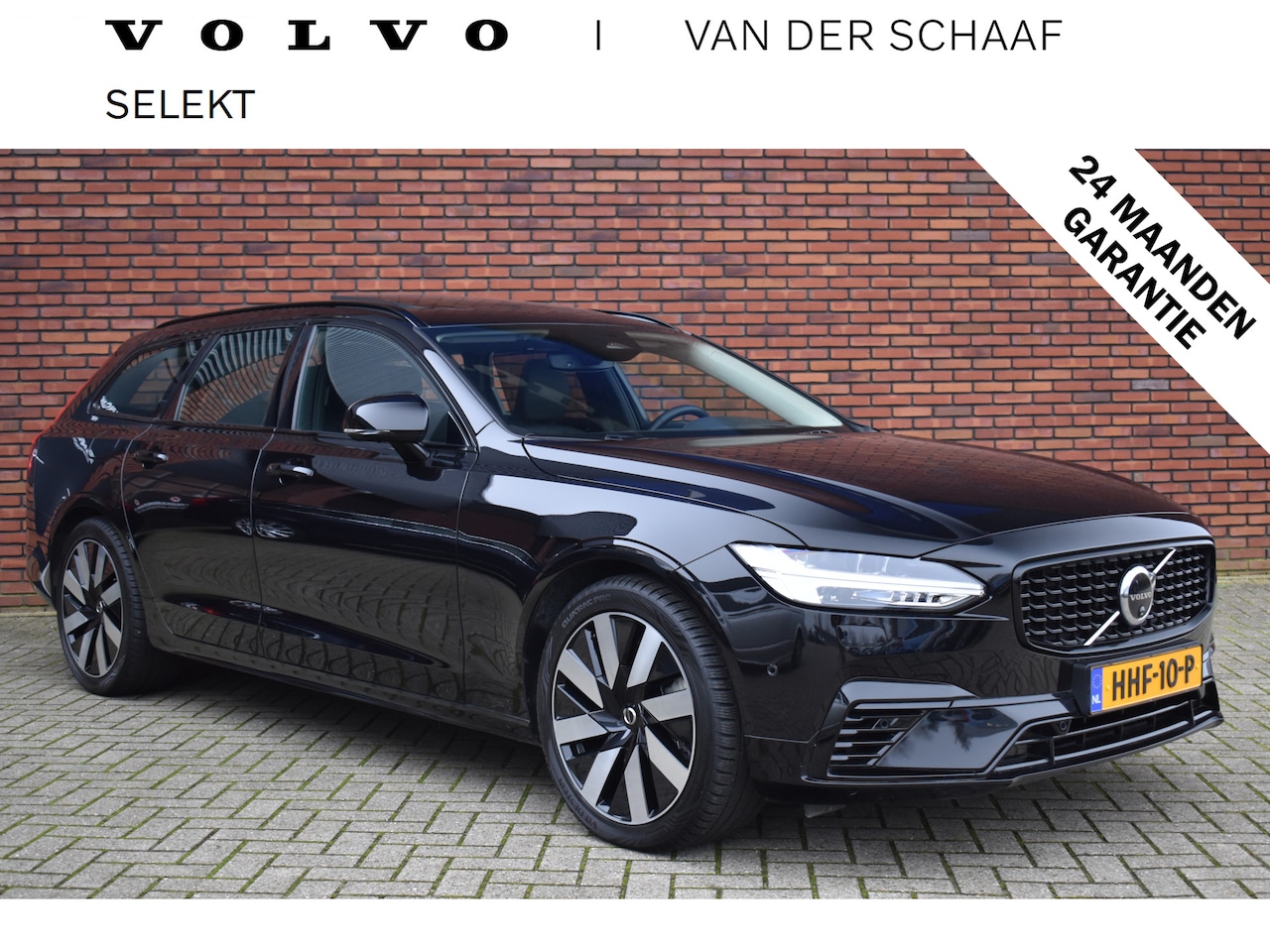 Volvo V90 - T8 455PK Plug-in hybrid AWD Ultra Dark | 360 Camera | Trekhaak | All-Season | Gelamineerd - AutoWereld.nl