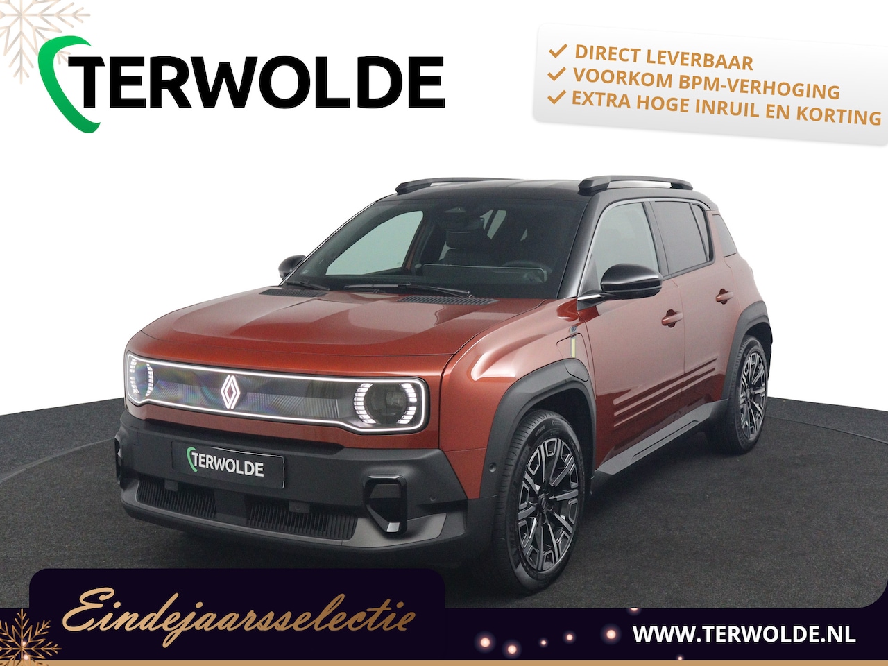 Renault 4 - Iconic | Achteruitrijcamera | Elektrisch verwarmbare voorstoelen | Elektronisch geregelde - AutoWereld.nl