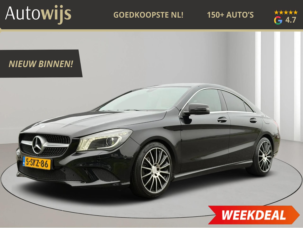Mercedes-Benz CLA-Klasse - 200 Edition 1|Leder|Camera|NL AUTO|LED|Stoelverw - AutoWereld.nl