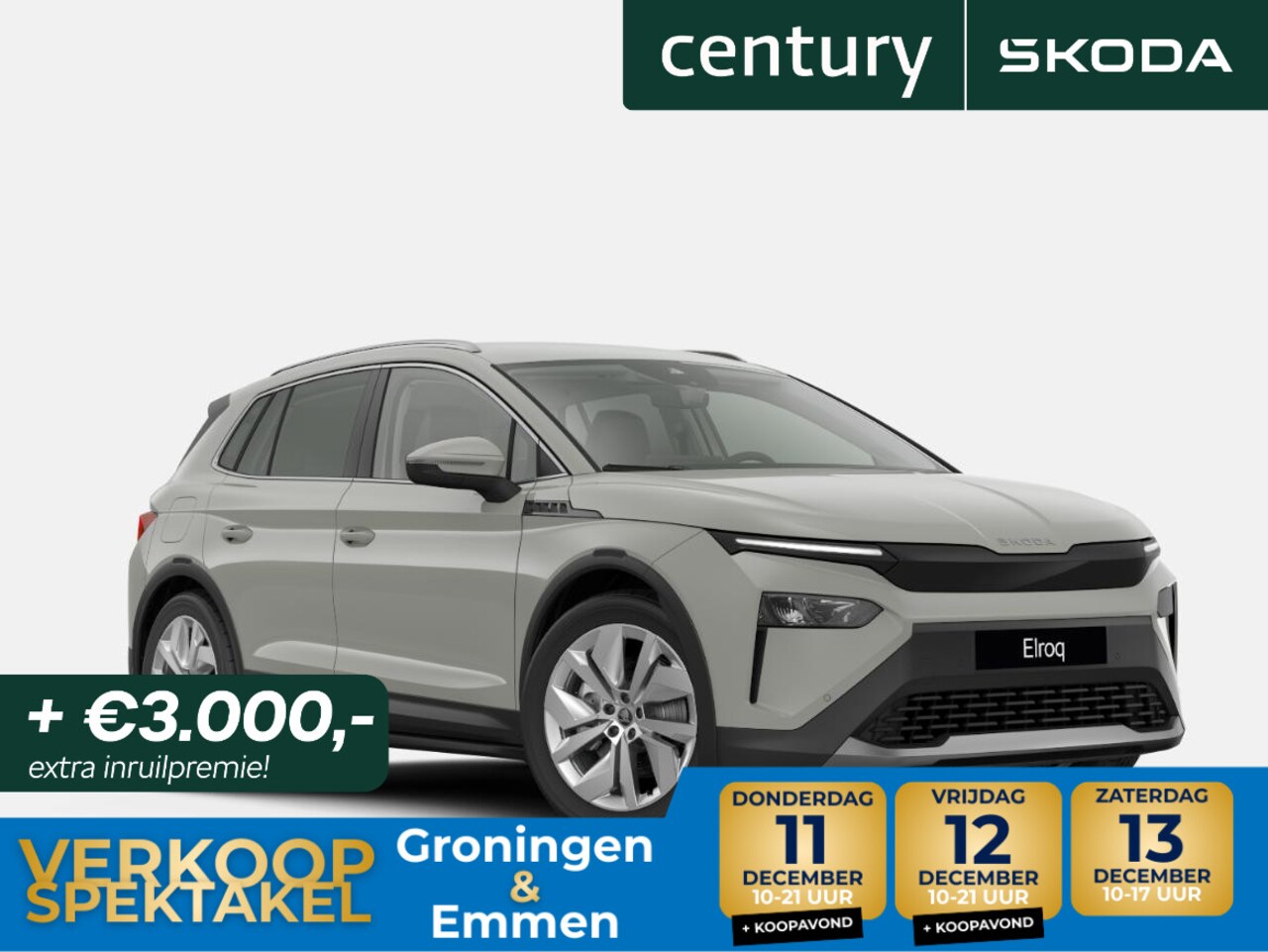 Skoda Elroq - Business Edition Elektromotor 210 kW / 286 PK SUV - AutoWereld.nl